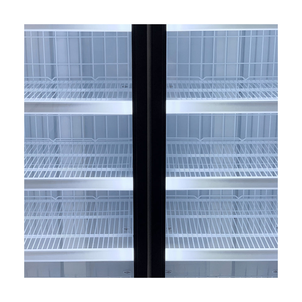 Thermaster Double Door Supermarket Fridge 1081L - LG-1000BGBM