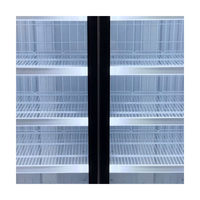 Thermaster Double Door Supermarket Fridge 1081L - LG-1000BGBM