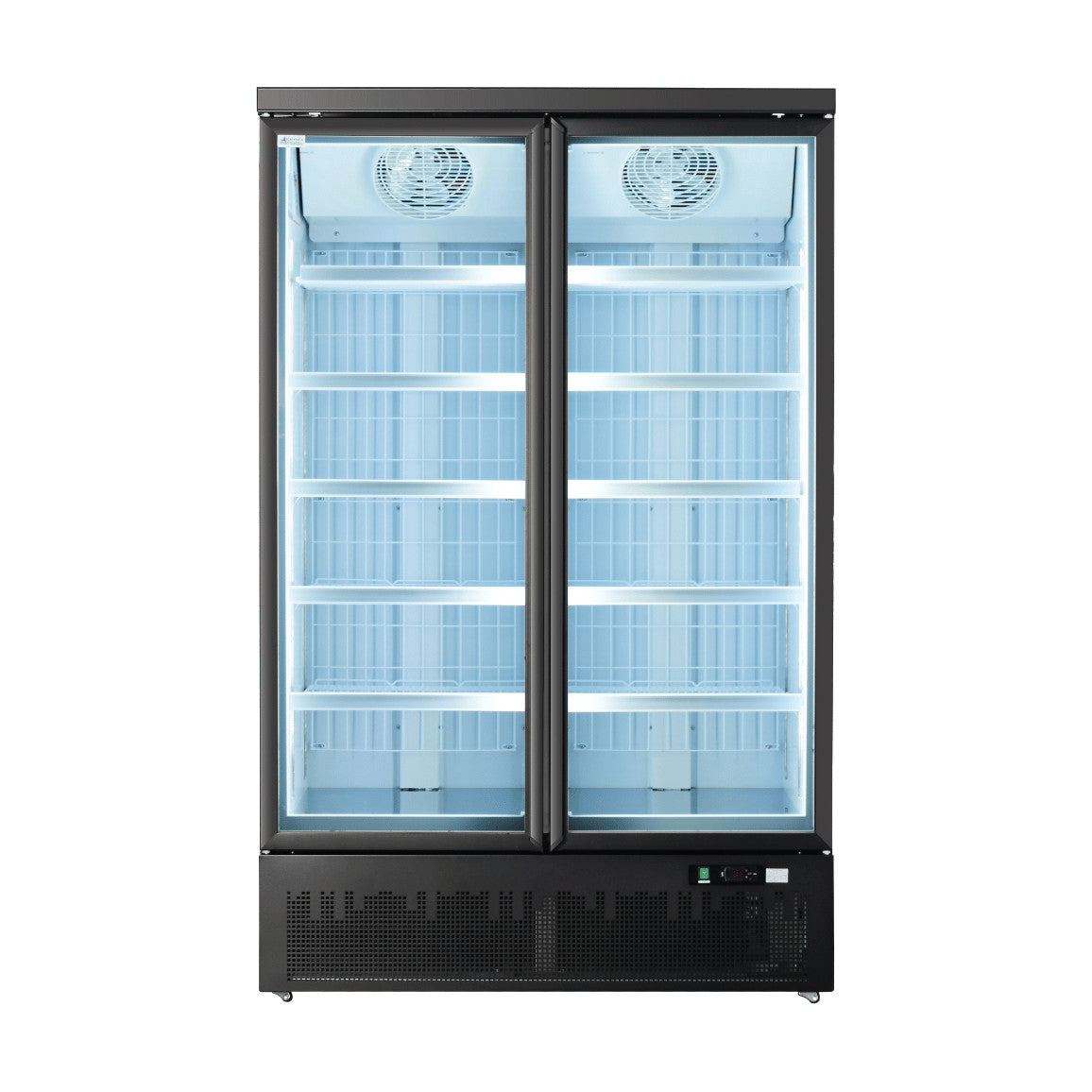 Thermaster Double Door Supermarket Freezer 960L - LG-1000BGBMF