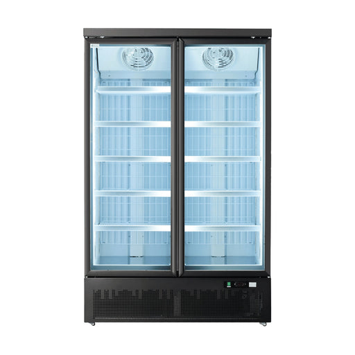 Thermaster Double Door Supermarket Freezer 960L - LG-1000BGBMF