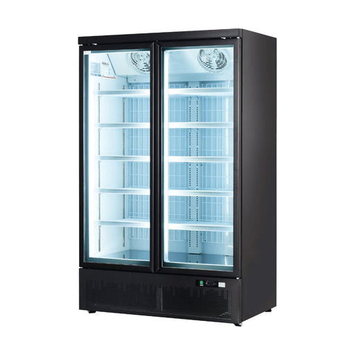 Thermaster Double Door Supermarket Freezer 960L - LG-1000BGBMF