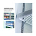 Thermaster Double Door Supermarket Fridge 1081L - LG-1000GBM