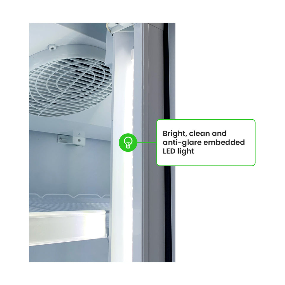 Thermaster Double Door Supermarket Fridge 1081L - LG-1000GBM