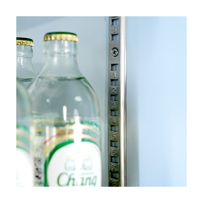Thermaster Double Door Supermarket Fridge 1081L - LG-1000GBM
