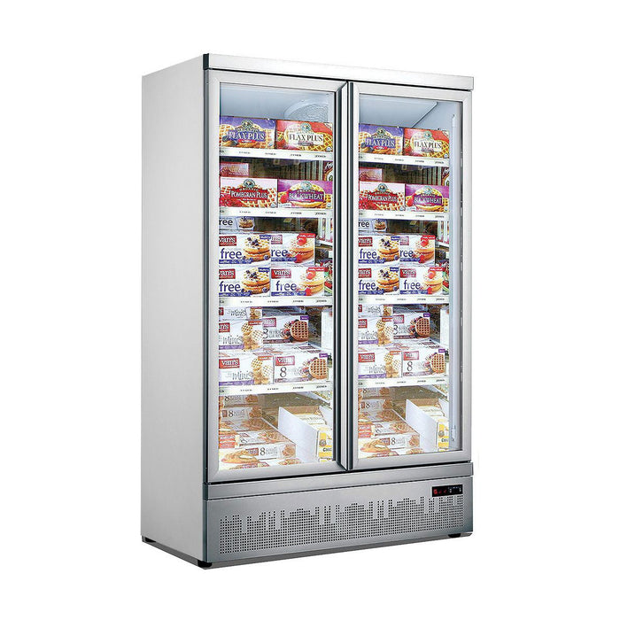Thermaster Double Door Supermarket Freezer 960L - LG-1000GBMF