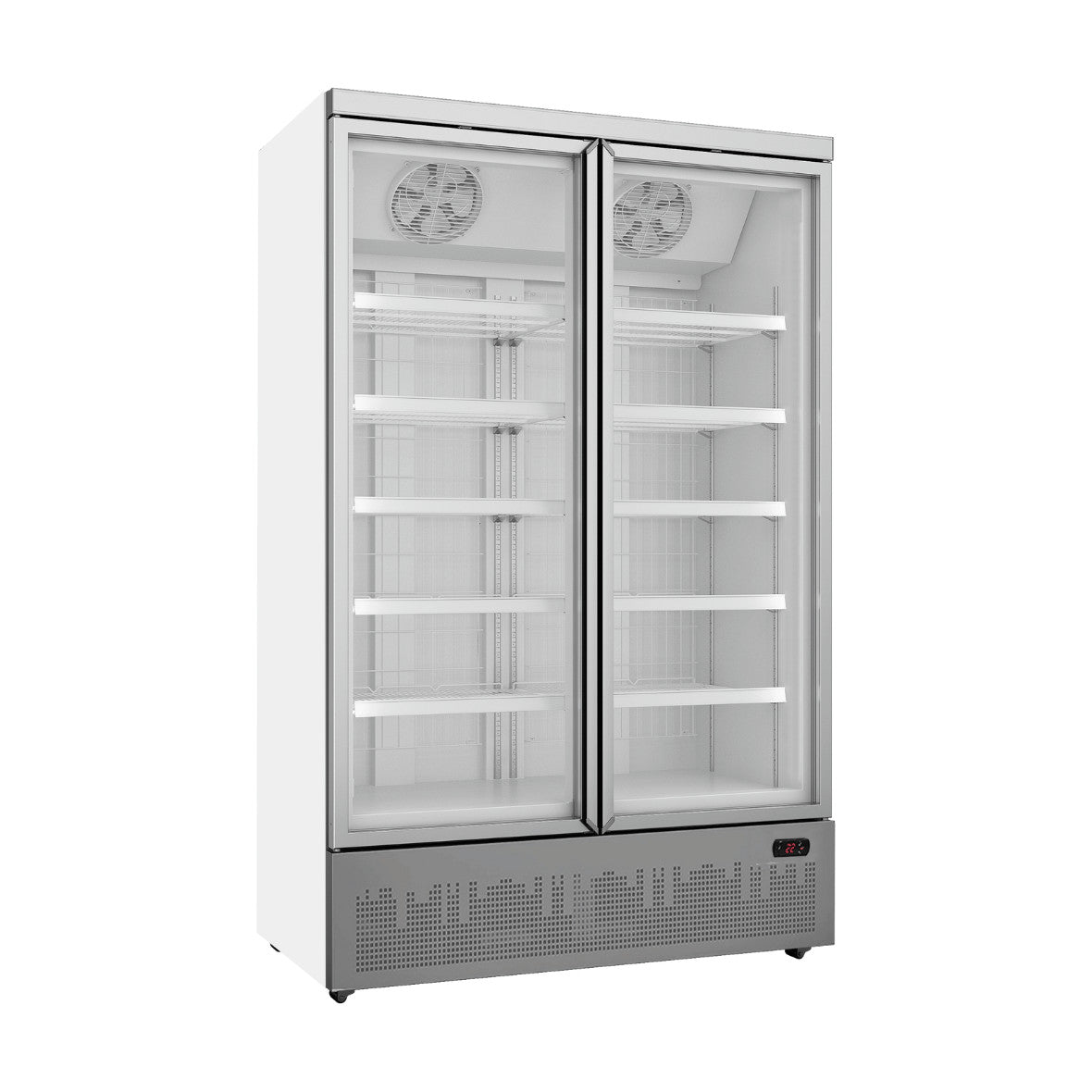 Thermaster Double Door Supermarket Freezer 960L - LG-1000GBMF