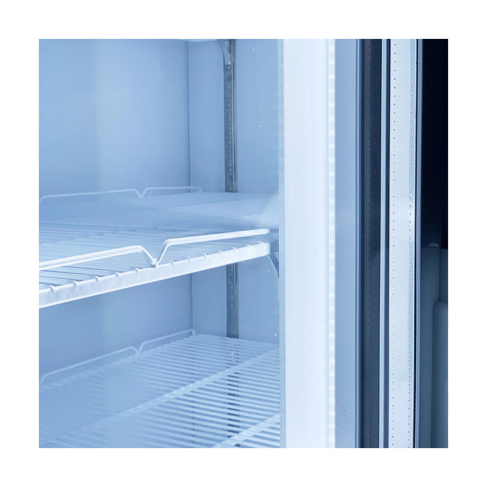 Thermaster Colourbond Upright Beverage Fridge 2 Doors White 885L - LG-1000P
