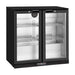 Thermaster Under Bench double Heated Glass Doors Bar Fridge/Cooler with heater switch - LG-208TD