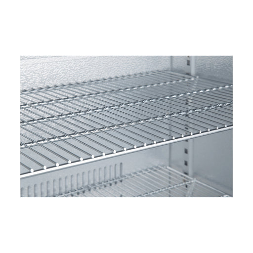 Thermaster Under Bench double Heated Glass Doors Bar Fridge/Cooler with heater switch - LG-208TD