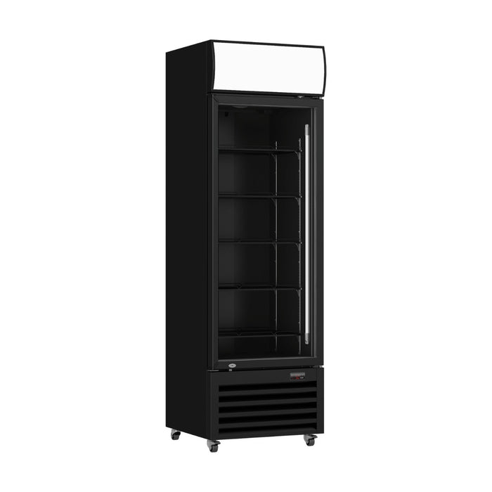 Thermaster 1 Glass Door Colourbond Upright Drink Fridge 370L - LG-370BP