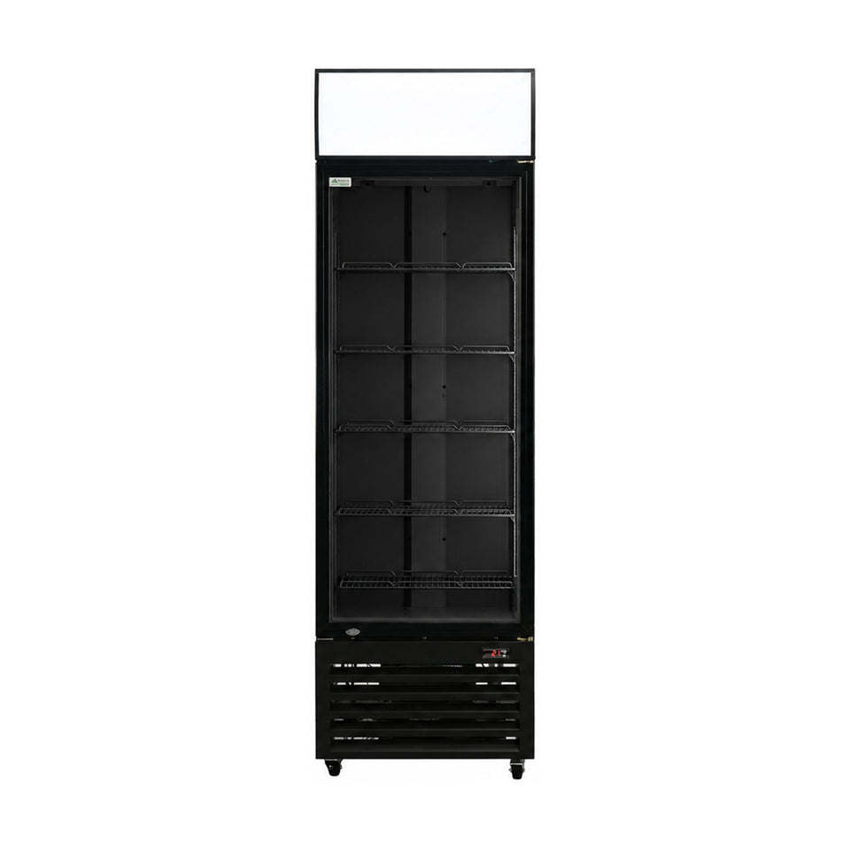 Thermaster 1 Glass Door Colourbond Upright Drink Fridge 370L - LG-370BP