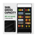 Thermaster 2 Glass Door Colourbond Upright Drink Fridge 580L - LG-580BP