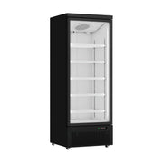 Thermaster 1 Door Supermarket Fridge Black 600L - LG-600BGBM