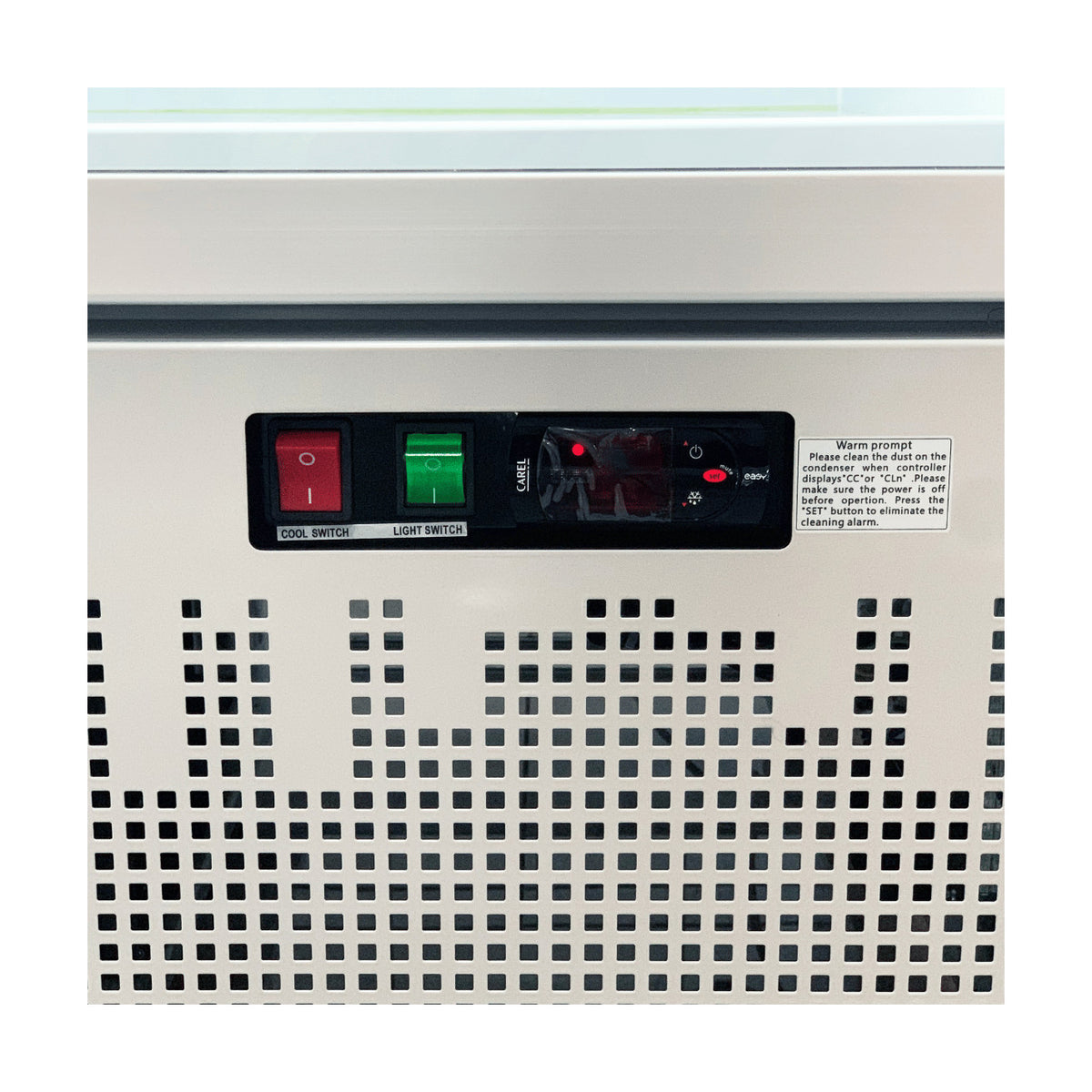 Thermaster 1 Door Supermarket Fridge Black 600L - LG-600BGBM