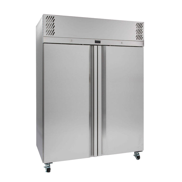 Williams Garnet - Two Door 2/1 Gn Stainless Steel Upright Freezer - LG2SSHC