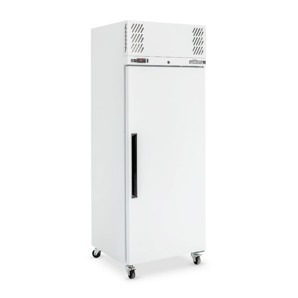 Williams Pearl - One Solid Door White Colorbond Upright Storage Freezer - LP1SWHC