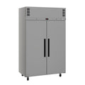Williams Pearl - Two Solid Door Stainless Steel Upright Storage Freezer - LP2SSHC