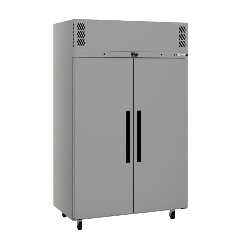 Williams Pearl - Two Solid Door Stainless Steel Upright Storage Freezer - LP2SSHC