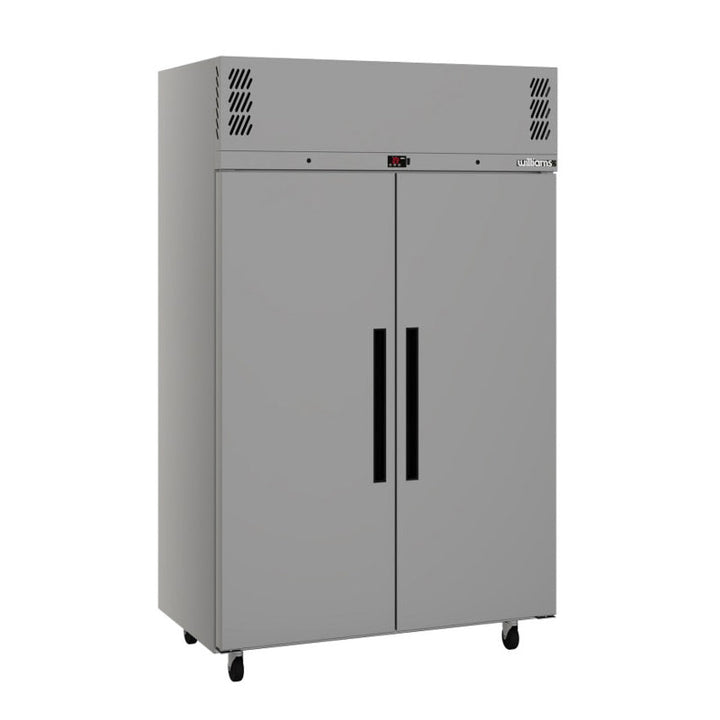 Williams Pearl - Two Solid Door Stainless Steel Upright Storage Freezer - LP2SSHC