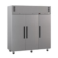 Williams Pearl - Three Solid Door Stainless Steel Upright Storage Freezer - LP3SSHC