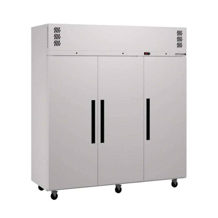 Williams Pearl - Three Solid Door White Colorbond Upright Freezer - LP3SWHC