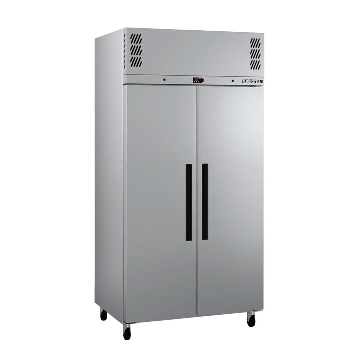 Williams Pearl - Slim Two Solid Stainless Steel Upright Storage Freezer - LPR2SSHC