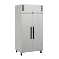 Williams Pearl - Slim Two Solid Door White Colorbond Upright Storage Freezer - LPR2SWHC