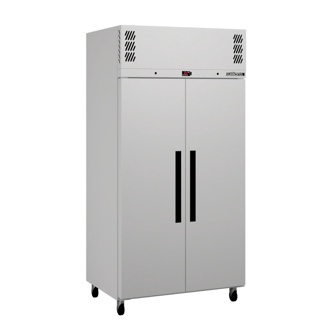 Williams Pearl - Slim Two Solid Door White Colorbond Upright Storage Freezer - LPR2SWHC