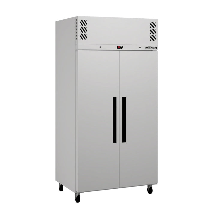Williams Pearl - Slim Two Solid Door White Colorbond Upright Storage Freezer - LPR2SWHC
