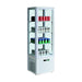 Thermaster Four-Sided Upright Beverage Display Fridge 220L Ivory-White - LSC235