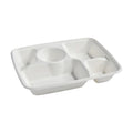 PakMax Sugarcane 5-Compartment Lunch Tray - LT-51