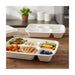 PakMax Sugarcane 6-Compartment Lunch Tray - LT-61
