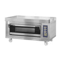 Bakermax Stackable Electric Deck Bakery Oven with steam- ME2ST-1D