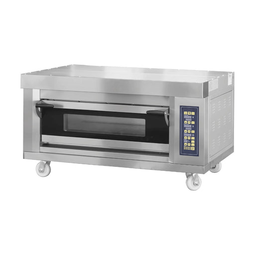 Bakermax Stackable Electric Deck Bakery Oven with steam- ME2ST-1D
