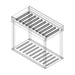 Fagor Stainless Steel Rolling Table for 4 Baskets MR4C