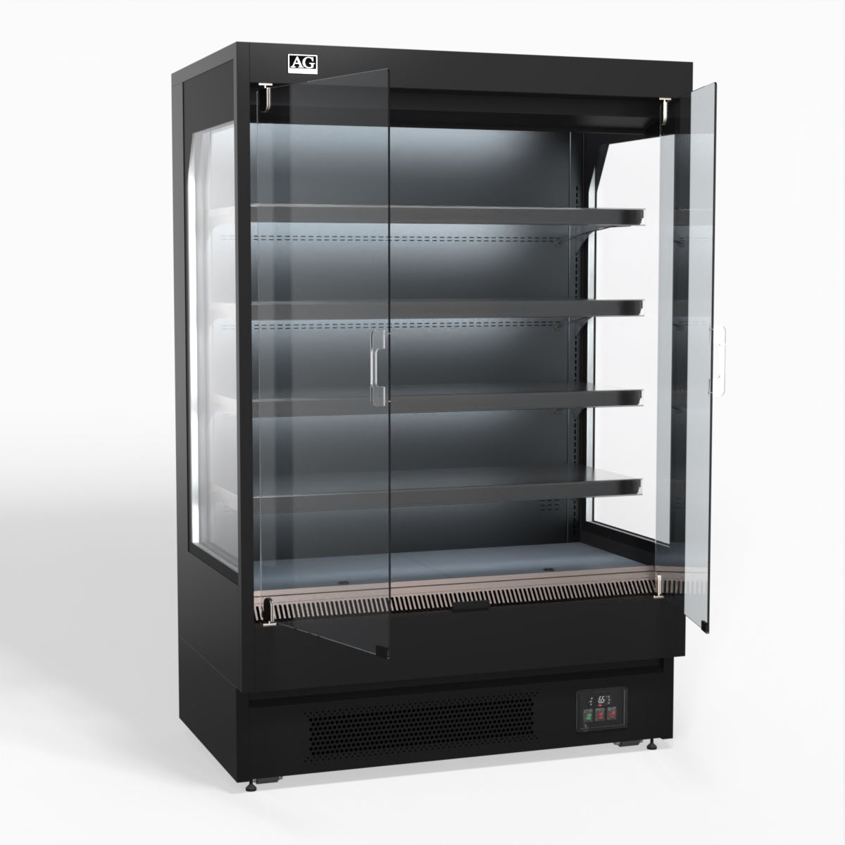 AG 1315mm Supermarket Multi Deck Showcase 2 door Glass Fridge 750L - MSD1300