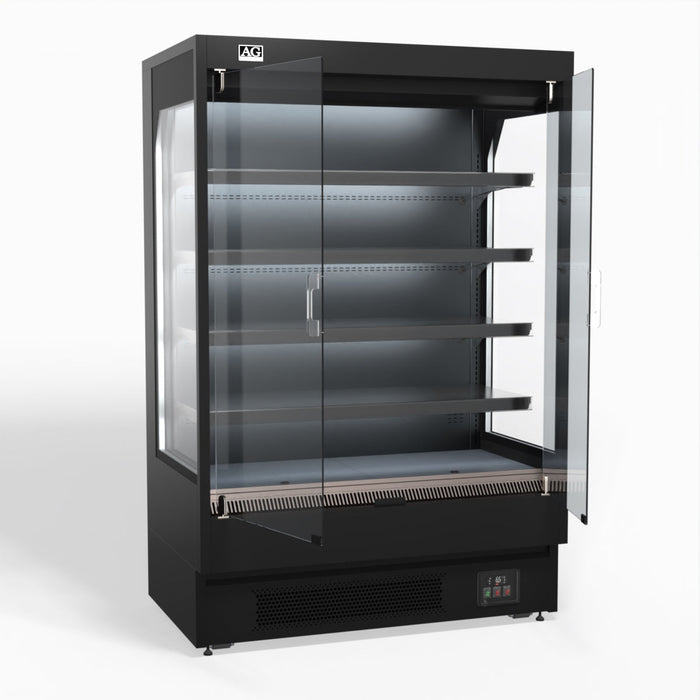 AG 1315mm Supermarket Multi Deck Showcase 2 door Glass Fridge 750L - MSD1300