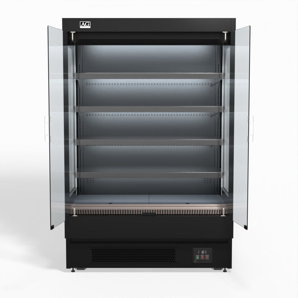 AG 1315mm Supermarket Multi Deck Showcase 2 door Glass Fridge 750L - MSD1300