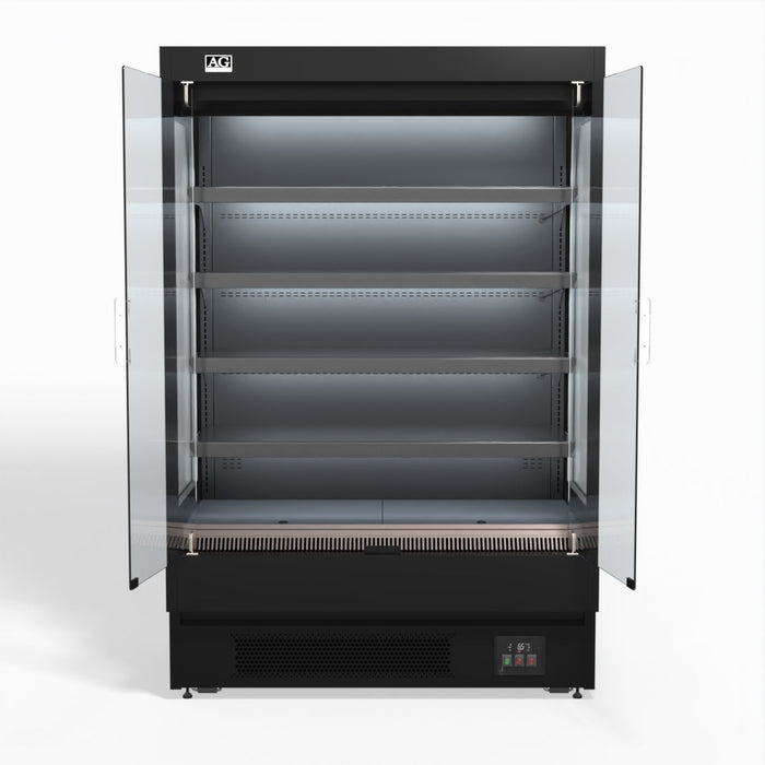 AG 1315mm Supermarket Multi Deck Showcase 2 door Glass Fridge 750L - MSD1300