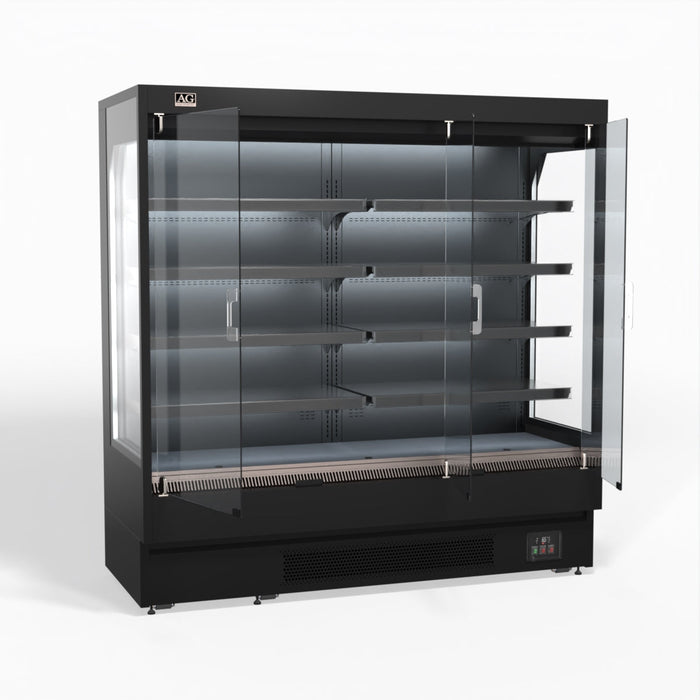 AG 1940mm Supermarket Multi Deck Showcase 3 door Glass Fridge 1125L - MSD2000