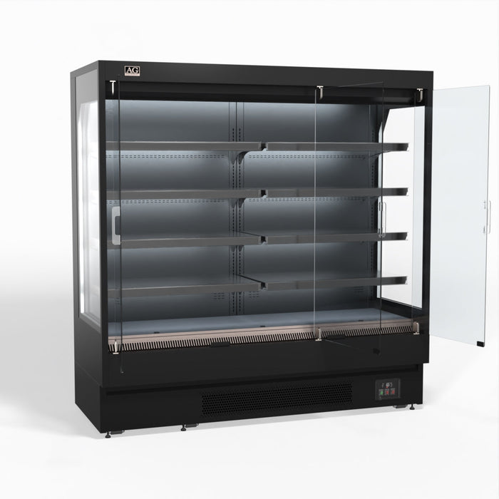 AG 1940mm Supermarket Multi Deck Showcase 3 door Glass Fridge 1125L - MSD2000