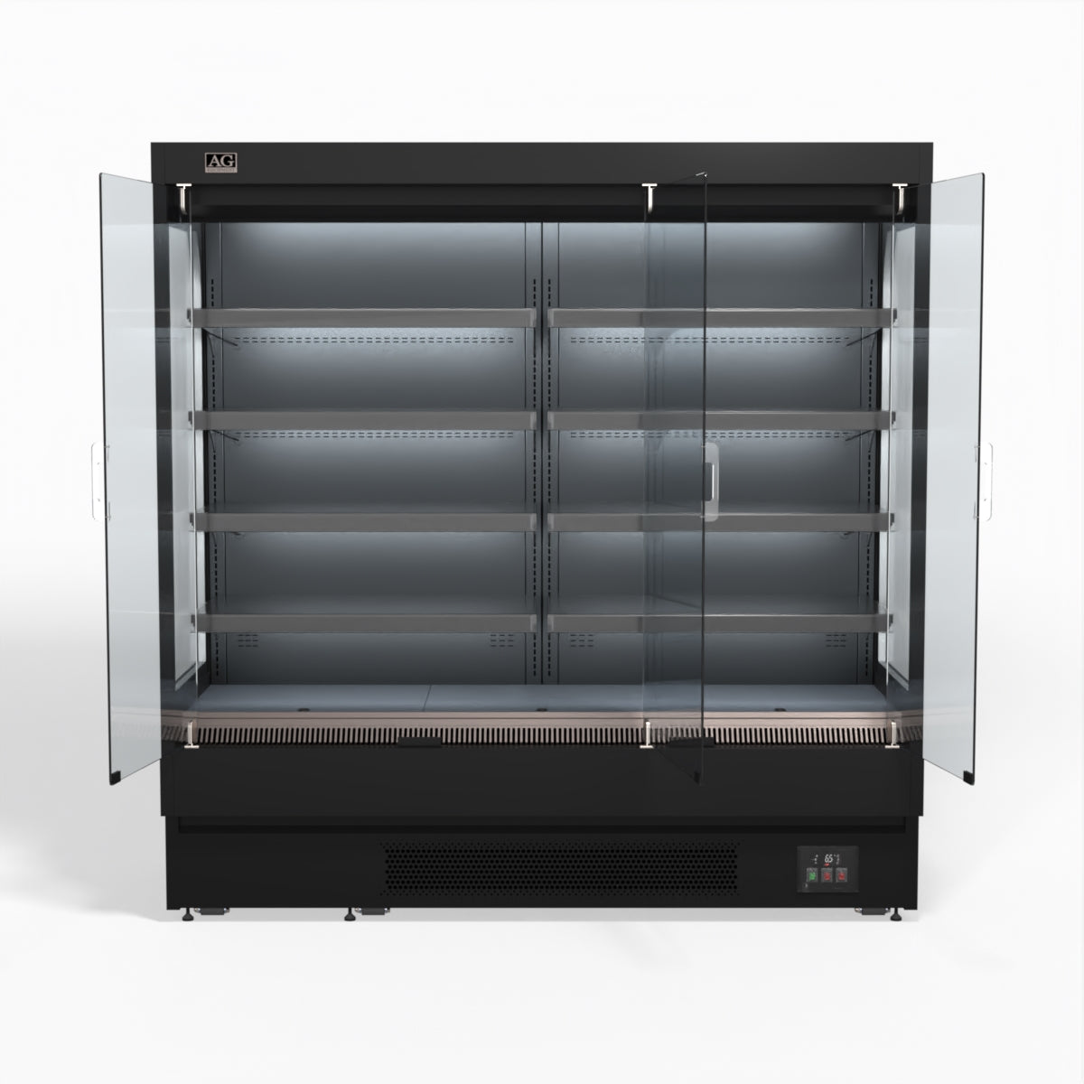 AG 1940mm Supermarket Multi Deck Showcase 3 door Glass Fridge 1125L - MSD2000