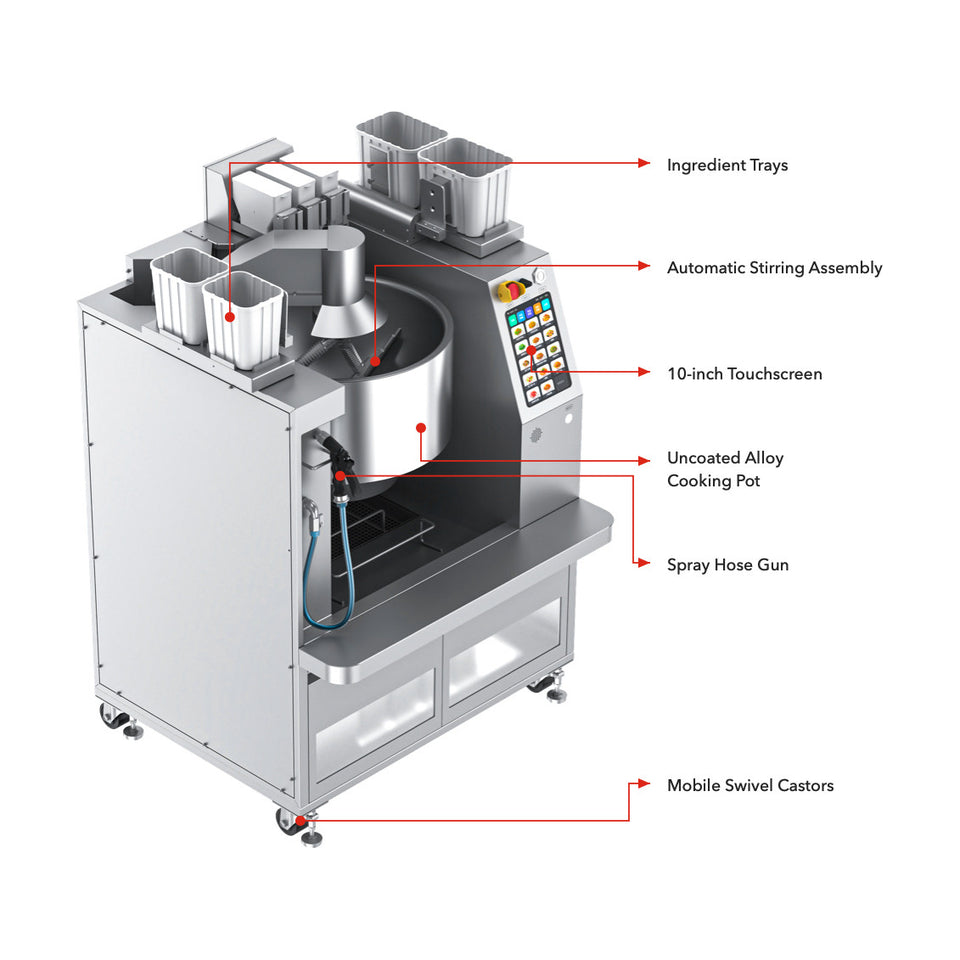 RoboChef Cooking Robot - MSS7K