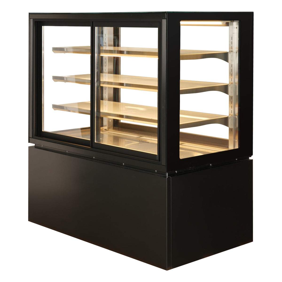 Anvil 4 Tier Square Hot Display With Self Service Doors - NDHV4730SS