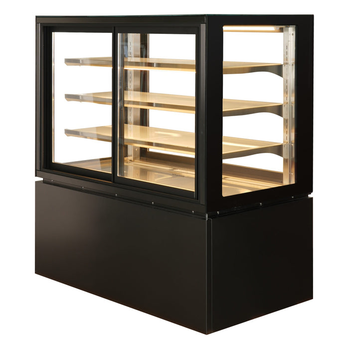 Anvil 4 Tier Square Hot Display With Self Service Doors - NDHV4730SS