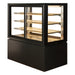 Anvil 4 Tier Square Hot Display With Self Service Doors - NDHV4730SS