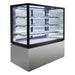 Anvil 4 Tier Square Glass Cake/Cold Display With Self Service Doors - NDSV4730SS