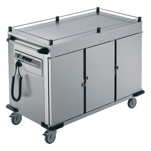 Rieber 3 x Heated Cabinets Mobile Food Transport Trolley - NORM-III-0