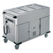 Rieber Bain Marie Top 1 x Heated Cabinet 1 x Refrigerated Cabinet Mobile Food Transport Trolley - NORM-III-1-1K