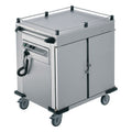Rieber 2 x Heated Cabinets Mobile Food Transport Trolley - NORM-II-0